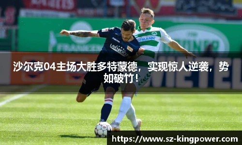 沙尔克04主场大胜多特蒙德，实现惊人逆袭，势如破竹！